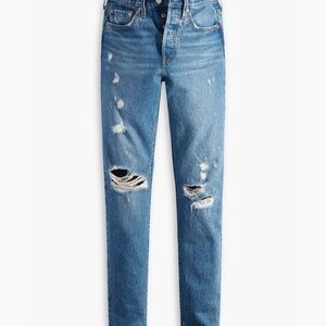 Levi's Kids Blue Distressed Jeans